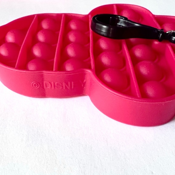 NWOT Disney Minnie Mouse Fidget Popper Keychain - Picture 5 of 5